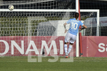 2021-12-12 - Adriana Martín Santamaria of S.S. Lazio Women during the 11th day of the Serie A Championship between A.S. Roma Women and S.S. Lazio Women at the stadio Tre Fontane on 12th of December, 2021 in Rome, Italy. - AS ROMA VS LAZIO WOMEN - ITALIAN SERIE A WOMEN - SOCCER