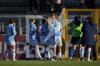 2021-12-12 - S.S. Lazio Team during the 11th day of the Serie A Championship between A.S. Roma Women and S.S. Lazio Women at the stadio Tre Fontane on 12th of December, 2021 in Rome, Italy. - AS ROMA VS LAZIO WOMEN - ITALIAN SERIE A WOMEN - SOCCER