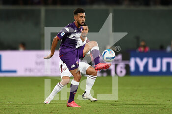 2021-08-28 - Nicolas Gonalez (ACF Fiorentina) in action against Salvatore Izzo (Torino FC) - ACF FIORENTINA VS TORINO FC - ITALIAN SERIE A - SOCCER