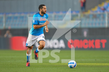 2021-08-29 - Konstantinos Manolas (Napoli) - GENOA CFC VS SSC NAPOLI - ITALIAN SERIE A - SOCCER
