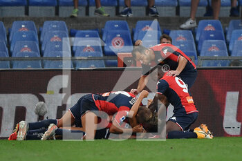 2021-08-29 - Team Genoa, celebrates after scoring a goal - GENOA CFC VS SSC NAPOLI - ITALIAN SERIE A - SOCCER