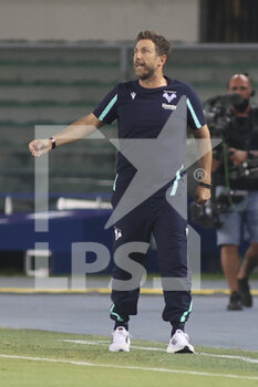2021-08-27 - Coach Eusebio Di Francesco - Hellas Verona - HELLAS VERONA FC VS INTER - FC INTERNAZIONALE - ITALIAN SERIE A - SOCCER