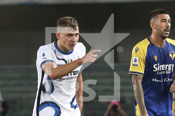 2021-08-27 - Nicolò Barella - Inter - - HELLAS VERONA FC VS INTER - FC INTERNAZIONALE - ITALIAN SERIE A - SOCCER