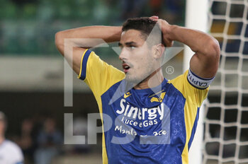 2021-08-27 - Disappointment of  Marco Faraoni - Hellas Verona - - HELLAS VERONA FC VS INTER - FC INTERNAZIONALE - ITALIAN SERIE A - SOCCER