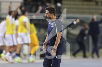 2021-08-27 - Disappointment of coach Eusebio Di Francesco - Hellas Verona - - HELLAS VERONA FC VS INTER - FC INTERNAZIONALE - ITALIAN SERIE A - SOCCER
