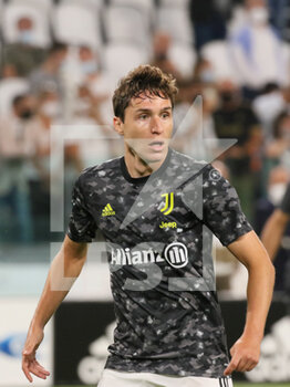 2021-08-28 - Federico Chiesa (Juventus FC) during warm-up - JUVENTUS FC VS EMPOLI FC - ITALIAN SERIE A - SOCCER