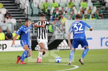 2021-08-28 - Samuele Ricci (Empoli vs Paulo Dybala (Juventus FC) - JUVENTUS FC VS EMPOLI FC - ITALIAN SERIE A - SOCCER