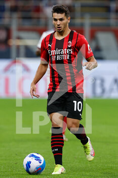 2021-08-29 - Brahim Diaz (AC Milan) in action - AC MILAN VS CAGLIARI CALCIO - ITALIAN SERIE A - SOCCER