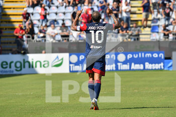 2021-09-12 - Galvao Joao Pedro of Cagliari Calcio Rigore, Esultanza, Celebration after scoring goal - CAGLIARI CALCIO VS GENOA CFC - ITALIAN SERIE A - SOCCER