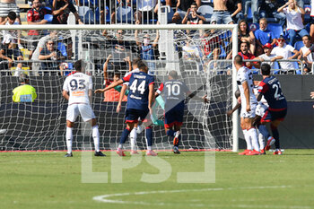 2021-09-12 - Luca Ceppitelli of Cagliari Calcio, Goal - CAGLIARI CALCIO VS GENOA CFC - ITALIAN SERIE A - SOCCER