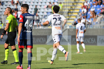 2021-09-12 - Mattia Destro of Genoa, Esultanza, Celebration after scoring goal - CAGLIARI CALCIO VS GENOA CFC - ITALIAN SERIE A - SOCCER