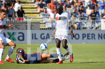2021-09-12 - Abdoulaye Toure of Genoa - CAGLIARI CALCIO VS GENOA CFC - ITALIAN SERIE A - SOCCER