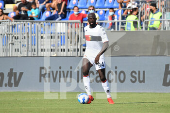 2021-09-12 - Abdoulaye Toure of Genoa - CAGLIARI CALCIO VS GENOA CFC - ITALIAN SERIE A - SOCCER