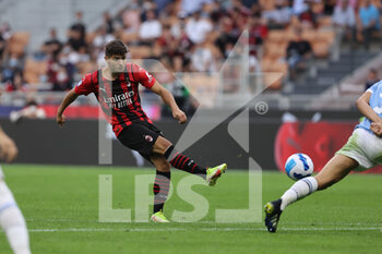2021-09-12 - Brahim Diaz of AC Milan in action during the Serie A 2021/22 football match between AC Milan and SS Lazio at Giuseppe Meazza Stadium, Milan, Italy on September 12, 2021 - AC MILAN VS SS LAZIO - ITALIAN SERIE A - SOCCER