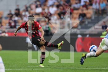 2021-09-12 - Brahim Diaz of AC Milan in action during the Serie A 2021/22 football match between AC Milan and SS Lazio at Giuseppe Meazza Stadium, Milan, Italy on September 12, 2021 - AC MILAN VS SS LAZIO - ITALIAN SERIE A - SOCCER