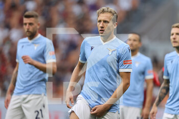 2021-09-12 - Lucas Leiva of SS Lazio in action during the Serie A 2021/22 football match between AC Milan and SS Lazio at Giuseppe Meazza Stadium, Milan, Italy on September 12, 2021 - AC MILAN VS SS LAZIO - ITALIAN SERIE A - SOCCER