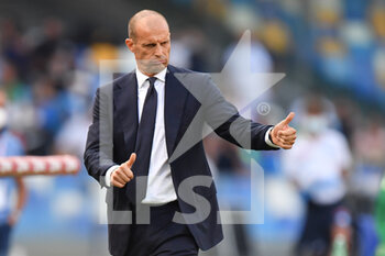 2021-09-11 - Juventus' head coach Massimiliano Allegri  - SSC NAPOLI VS JUVENTUS FC - ITALIAN SERIE A - SOCCER