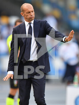 2021-09-11 - Juventus' head coach Massimiliano Allegri  - SSC NAPOLI VS JUVENTUS FC - ITALIAN SERIE A - SOCCER