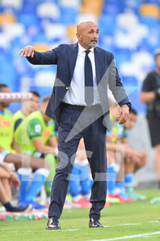 2021-09-11 - Napoli's head coach Luciano Spalletti gestures  - SSC NAPOLI VS JUVENTUS FC - ITALIAN SERIE A - SOCCER