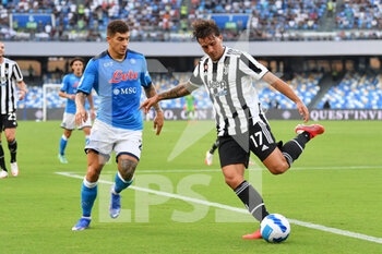 2021-09-11 - Juventus' defender Luca Pellegrini in action against Napoli's defender Giovanni Di Lorenzo  - SSC NAPOLI VS JUVENTUS FC - ITALIAN SERIE A - SOCCER