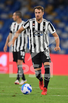 2021-09-11 - Juventus' midfielder Aaron Ramsey  - SSC NAPOLI VS JUVENTUS FC - ITALIAN SERIE A - SOCCER