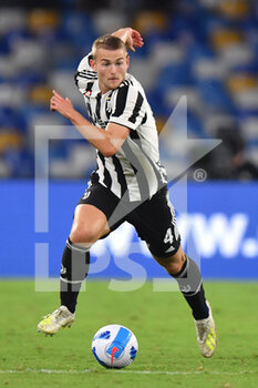 2021-09-11 - Juventus' defender Matthijs de Ligt  - SSC NAPOLI VS JUVENTUS FC - ITALIAN SERIE A - SOCCER
