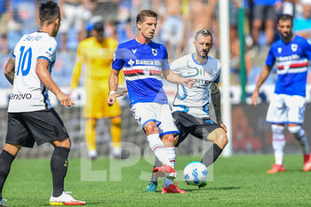 2021-09-12 - ADRIEN SILVA (Sampdoria), Marcelo Brozovic (Inter) - UC SAMPDORIA VS INTER - FC INTERNAZIONALE - ITALIAN SERIE A - SOCCER
