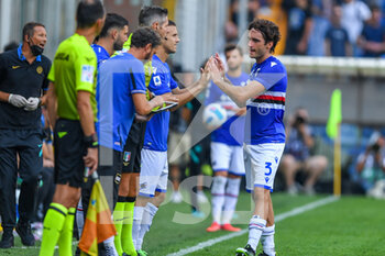 2021-09-12 - Nicola Murru (Sampdoria) enter, TOMMASO AUGELLO (Sampdoria) exit - UC SAMPDORIA VS INTER - FC INTERNAZIONALE - ITALIAN SERIE A - SOCCER