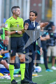 2021-09-12 - Simone Inzaghi (Inter), head coach - UC SAMPDORIA VS INTER - FC INTERNAZIONALE - ITALIAN SERIE A - SOCCER