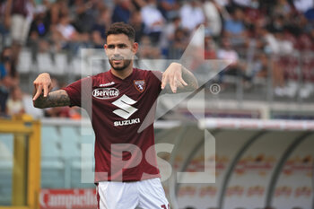 2021-09-12 - Antonio Sanabria (Torino FC) celebrates the goal - TORINO FC VS US SALERNITANA - ITALIAN SERIE A - SOCCER