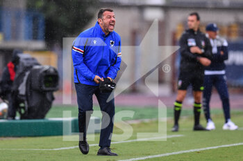 2021-09-19 - Roberto D'Aversa (allenatore Sampdoria) - EMPOLI FC VS UC SAMPDORIA - ITALIAN SERIE A - SOCCER