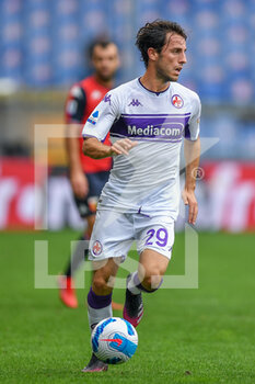 2021-09-18 - Alvaro Odriozola (Fiorentina) - GENOA CFC VS ACF FIORENTINA - ITALIAN SERIE A - SOCCER