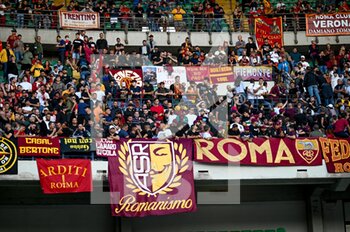 2021-09-19 - Fans of Roma - HELLAS VERONA FC VS AS ROMA - ITALIAN SERIE A - SOCCER