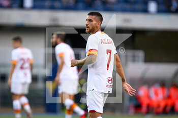 2021-09-19 - Roma's Lorenzo Pellegrini Portrait - HELLAS VERONA FC VS AS ROMA - ITALIAN SERIE A - SOCCER