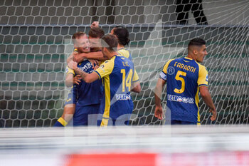 2021-09-19 - Antonin Barak (Verona) celebrates after scoring a goal 1-1 - HELLAS VERONA FC VS AS ROMA - ITALIAN SERIE A - SOCCER