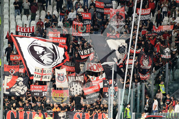 2021-09-19 - Supporters of AC Milan - JUVENTUS FC VS AC MILAN - ITALIAN SERIE A - SOCCER