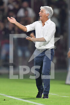 2021-09-18 - Atalanta's head coach Gian Piero Gasperini gestures  - US SALERNITANA VS ATALANTA BC - ITALIAN SERIE A - SOCCER