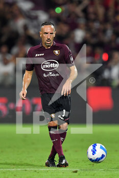 2021-09-18 - Salernitana's forward Franck Ribery in action  - US SALERNITANA VS ATALANTA BC - ITALIAN SERIE A - SOCCER