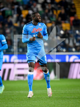 2021-09-20 - Kalidou Koulibaly (Napoli) celebrates after scoring a goal 0-3 - UDINESE CALCIO VS SSC NAPOLI - ITALIAN SERIE A - SOCCER