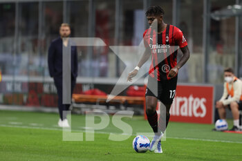 2021-09-22 - Rafael Leao of AC Milan in action during the Serie A 2021/22 football match between AC Milan and Venezia FC at Giuseppe Meazza Stadium, Milan, Italy on September 22, 2021 - AC MILAN VS VENEZIA FC - ITALIAN SERIE A - SOCCER