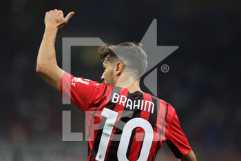 2021-09-22 - Brahim Diaz of AC Milan gestures during the Serie A 2021/22 football match between AC Milan and Venezia FC at Giuseppe Meazza Stadium, Milan, Italy on September 22, 2021 - AC MILAN VS VENEZIA FC - ITALIAN SERIE A - SOCCER