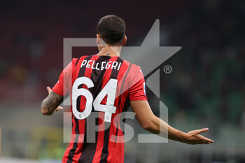 2021-09-22 - Pietro Pellegri of AC Milan reacts during the Serie A 2021/22 football match between AC Milan and Venezia FC at Giuseppe Meazza Stadium, Milan, Italy on September 22, 2021 - AC MILAN VS VENEZIA FC - ITALIAN SERIE A - SOCCER