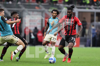 2021-09-22 - Franck Kessie of AC Milan in action during the Serie A 2021/22 football match between AC Milan and Venezia FC at Giuseppe Meazza Stadium, Milan, Italy on September 22, 2021 - AC MILAN VS VENEZIA FC - ITALIAN SERIE A - SOCCER