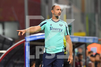 2021-09-22 - Hellas Verona's head coach Igor Tudor gestures  - US SALERNITANA VS HELLAS VERONA FC - ITALIAN SERIE A - SOCCER