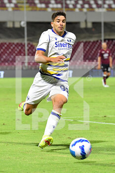 2021-09-22 - Hellas Verona's forward Giovanni Simeone  - US SALERNITANA VS HELLAS VERONA FC - ITALIAN SERIE A - SOCCER