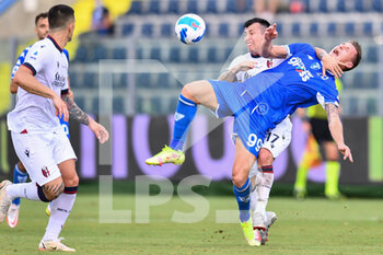 2021-09-26 - Foul on Andrea Pinamonti (Empoli) - EMPOLI FC VS BOLOGNA FC - ITALIAN SERIE A - SOCCER