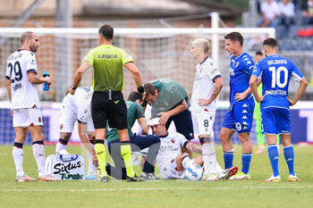 2021-09-26 - Gary Medel (Bologna) injured - EMPOLI FC VS BOLOGNA FC - ITALIAN SERIE A - SOCCER