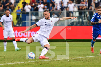 2021-09-26 - Marko Arnautovic (Bologna) scores a goal - EMPOLI FC VS BOLOGNA FC - ITALIAN SERIE A - SOCCER
