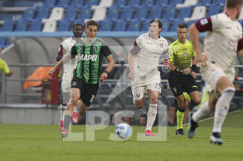 2021-09-26 - Filip Djuric (Sassuolo) carries the ball forward  - US SASSUOLO VS US SALERNITANA - ITALIAN SERIE A - SOCCER