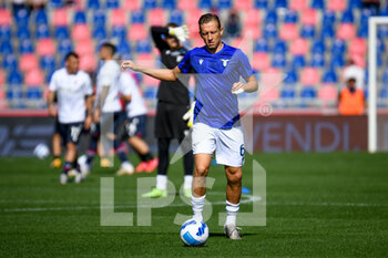2021-10-03 - Lucas Leiva (Lazio) in action during warm up - BOLOGNA FC VS SS LAZIO - ITALIAN SERIE A - SOCCER